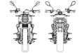 Harley-Davidson 338R Gambar Patennya Beredar, Bodi Ramping, Tanpa Mesin V-Twin