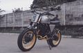 Modifikasi Yamaha Scorpio Jadi Street Scrambler Simpel dan Berkarakter