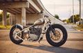 Yamaha XS650 Bobber Minimalis, Kopling di Kaki, Persneling di Tangan