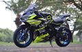 Modifikasi Kawasaki Ninja ZX-25R Racing Look Telan Biaya Rp 70 Jutaan