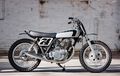 Yamaha SR500 Ala-ala Vintage Enduro, Gagah Pakai Pelek 18 Inci, Dipermanis Kelir Silver