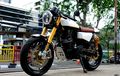 Wanita Punya Selera, Modifikasi Kawasaki W175 Jadi Cafe Racer Hedon