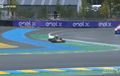 Valentino Rossi Langsung Crash di Lap Pertama MotoGP Prancis 2020, Efek Wet Race?