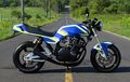 Restomod Suzuki GS1100E, Garpu Depan R1 dan Swing Arm Custom