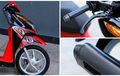 Modifikasi Minimalis Honda Vario Techno 125, Tampang Kian Menawan