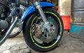 Seken Keren: Upgrade Rem Depan Suzuki Thunder 250 Jadi Double Disc, Modalnya Rp 2 Jutaan!
