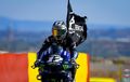 Ternyata Ini Alasan Maverick Vinales Kibarkan Bendera Hitam Usai MotoGP Aragon 2020 Meski Tak Raih Podium