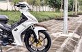 Modifikasi Yamaha Jupiter MX 135 Pilih Gaya Elegan dan Pakai Part Mewah