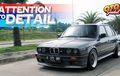 BMW 318i E30 Ganteng Maksimal Pakai Body Kit BBS, Mesin Comot Seri 5