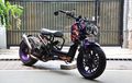 Honda Spacy Jadi Garang Tampil Ala Ruckus dan Bernuansa Hot Rod