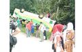 Bus Tak Kuat Nanjak Terbalik di Solok Sumatera Barat, Kayang di Got, Korban 14 Orang