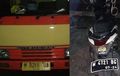 Honda Vario 125 Dipakai Suami Istri, Tanpa Sebab Terjang Truk Parkir, Pengendara Tewas
