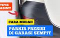 Parkir di Garasi, Cara Estimasi Jarak Bumper Mobil dengan Tembok