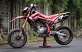 Honda CRF250 Rally Telanjang, Body CRF250L Nempel, Kaki Cocok di Aspal