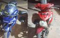 Yamaha R15 Remuk, Honda BeAT Teriris Separuh, Saling Gebrak Karena Tak Pakai Lampu