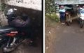 Viral Pengendara Motor Sambil Kayang Susuri Lorong Ceper, Begini Faktanya