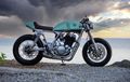 Yamaha SR500 Cafe Racer, Makin Kekar Disokong Garpu Suzuki GSX-R600