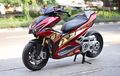 Yamaha Aerox 155 Beraura Yamaha R1M, Habiskan Dana Rp 100 Jutaan!