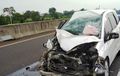 Honda Mobilio Dipacu 100 Km/jam, Wajah Ambyar Sampai ke Atap, Oleng di Tol Pemalang Batang