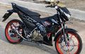 Modifikasi Suzuki Satria F150, Kelihatan Mewah Dengan Ubahan Minimalis