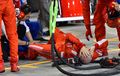 Momen Mengerikan yang Pernah Terjadi di F1 Bahrain, Kimi Raikkonen Lindas Kaki Kru Ferrari Sampai Patah