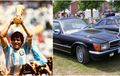 Pesepakbola Diego Maradona Wafat, Ini Cerita Sang Legenda dengan Mercedes-Benz 500SLC 1980