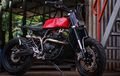 Yamaha Scorpio Dirombak Jadi Scrambler Futuristik Berkaki Kekar
