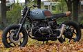BMW R80RT Dicustom Jadi Scrambler, Pakai Aksen Kayu Tambah Menarik