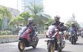 Asosiasi Honda Jakarta Adakan City Riding, Tak Lupa Bantu Usaha Terdampak Covid-19