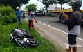 Honda Vario Ambyar Wajah, Dikendarai Anak 16 Tahun, Tubrukan di Kawasan Black Spot