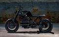 BMW K100 Dirombak Jadi Scrambler, Desain Tangkinya Artistik Banget
