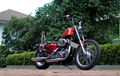 Harley-Davidson Sporster Disulap Jadi Chopper, Berlabur Merah Dan Krom