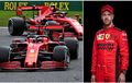 Kebiasaan Unik Sebastian Vettel Selalu Beri Nama Mobil Balapnya, Ada yang Tahu Nama Mobil Ferarri F1 2020?