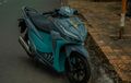 Honda Vario 150 Tampil Menarik, Pakai Baju Berwarna Abu dan Toska