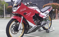 Gokil, Kawasaki Ninja 2-tak Modif Sektor Pengereman Full Brembo