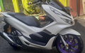 Modif Tipis-tipis Honda PCX150 Repaint Pelek Warnanya Keren Nih