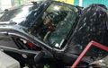 Daihatsu Xeina Wajah Bonyok Body, Lecet Anjlok ke Selokan, Efek Pengemudi Ngantuk