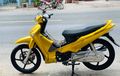 Honda Supra X 125 Jadi Mewah, Bodi Kuning Emas, Pengereman Full Brembo