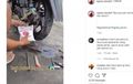 Ramai Diperbincangkan Tambal Ban Tubeless Pakai Tepung Beras, Memangnya Bisa?