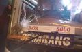 Bus PO EKA Sasaran Pelemparan Batu, Prakkk... Kaca Retak Nyaris Pecah, Lokasi di Sragen
