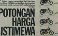 OtoJadul: Promo Akhir Tahun 1974, Honda CB100 Diskon Rp 23 Ribu, C70 Diskon Rp 30 Ribu, Harga Motornya Berapa Sih?