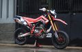 CRF250 Rally Convert Jadi CRF250L Supermoto, Efek Pensiun Main Tanah