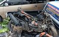 Yamaha Aerox 155 Amburadul, Diganyang Truk Tangki Hingga Kayang, Pengendara Tewas Luka Berat