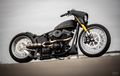 Bobber Softail Bermesin S&S, Garpu Depan Pinjam Suzuki GSX-R1000