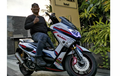 Bukan Repaint,  Pelek Yamaha NMAX Ini Bermotif Karbon  WTP Merah