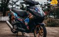 Honda Air Blade Stylish, Bodi Bergambar Dragon Ball, Pakai Part Mewah