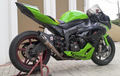 Wow!Ubahan System Knalpot Kawasaki Ninja ZX-6R Ini Tembus Rp 30 Jutaan