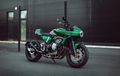 Honda CB600F Jadi Cafe Racer, Ubahannya Minimalis, Kelir Hijau Bikin Beda
