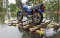 Yamaha RX-King Berhasil Dievakuasi Saat Banjir Melanda Banjarmasin, Begini Penampakannya
