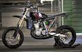 Modal Ubahan Minim, Suzuki DR-Z400SM Berubah Jadi Street Tracker